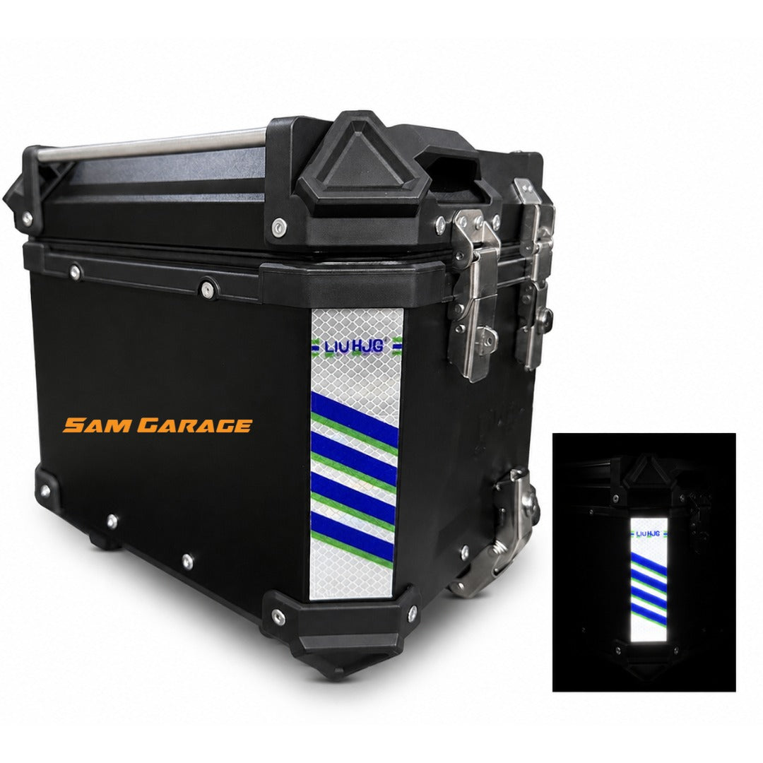 Liu Hjg Premium 45L Aluminum Alloy Motorcycle Top Box – Lightweight, Durable &amp; Water-Resistant