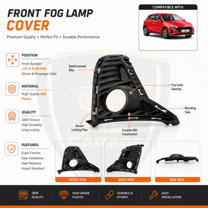 Hyundai i20 2024 3-Inch Projector Fog Lamp Bracket