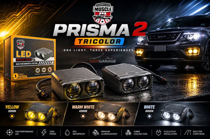 American Muscle Prisma 2 Tricolor — Three Colors