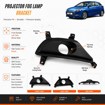 Hyundai i20 2017 3-Inch Projector Fog Lamp Bracket&nbsp;