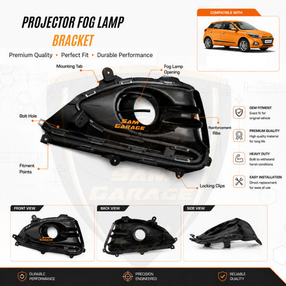Hyundai i20 2018 3-Inch Projector Fog Lamp Bracket