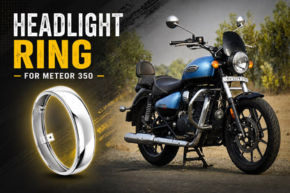 Headlight Chrome Ring for Royal Enfield Meteor 350