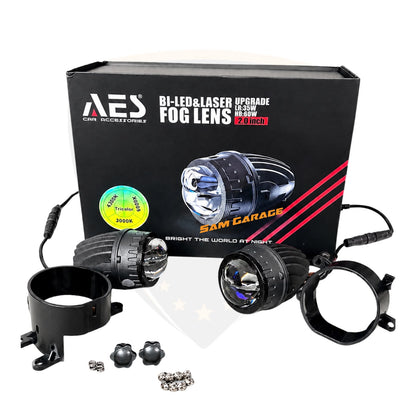 AES FX 2 (2-Inch) Tri-Color Laser Projector Lens (2026 Model) – 120W
