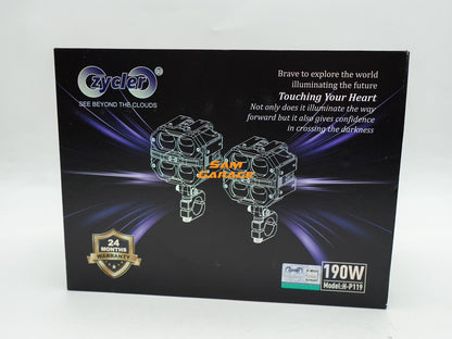 Zycler HP 119 – 190W Dual-Color Laser Auxiliary Light | Complete Kit (2 Years Guarantee)&nbsp;