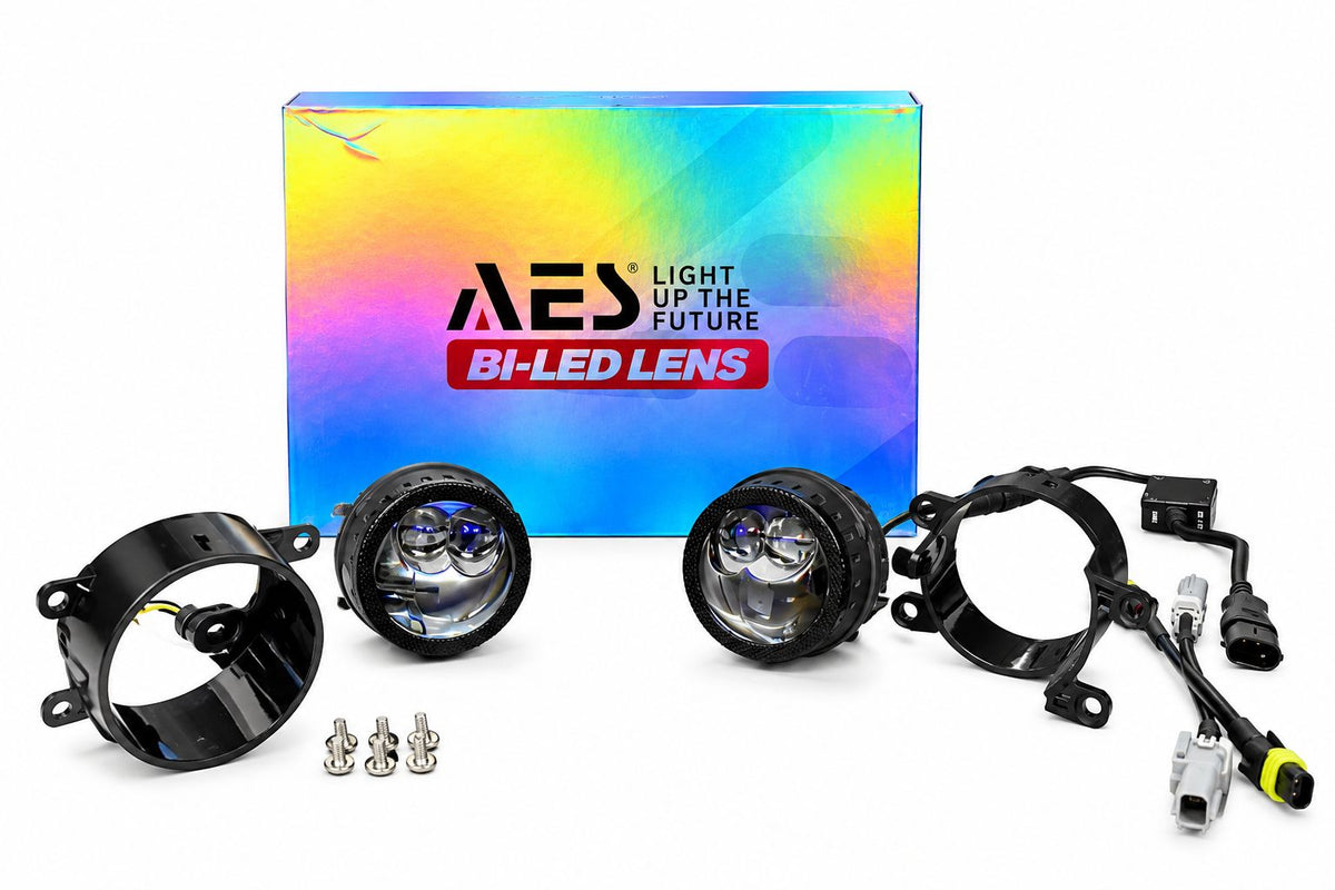 AES Double Laser Bi-LED Fog Lens Projector (2 Inch) – Upgraded Version