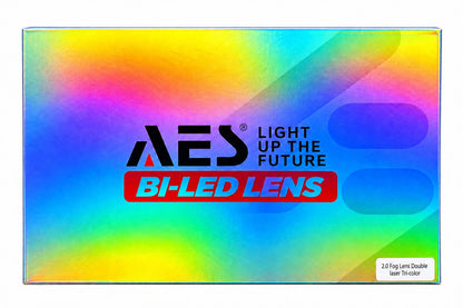 AES Double Laser Bi-LED Fog Lens Projector (2 Inch) – Upgraded Version