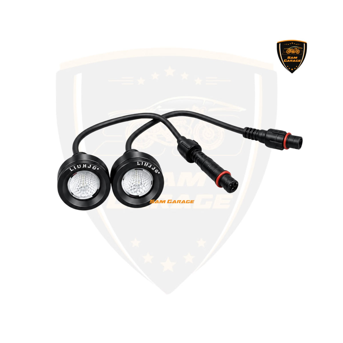 LiuHJG Strobe 2 Red Colour (Lights for Rear Strobe Safety &amp; Visibility Kit)