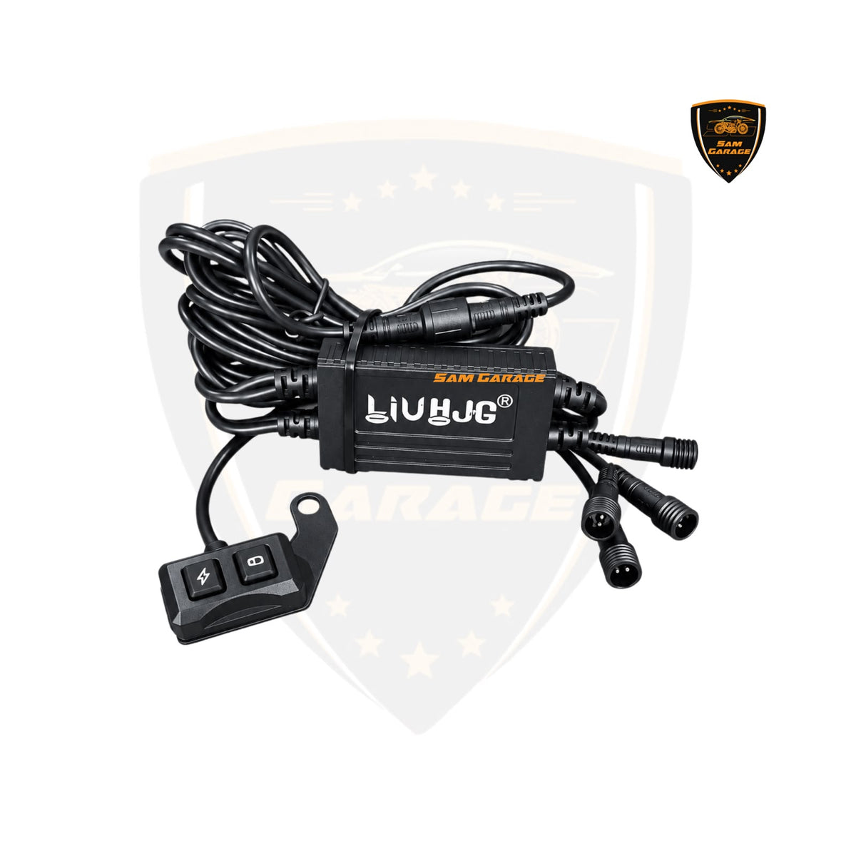 LiuHJG Strobe 2 Red Colour (Lights for Rear Strobe Safety &amp; Visibility Kit)
