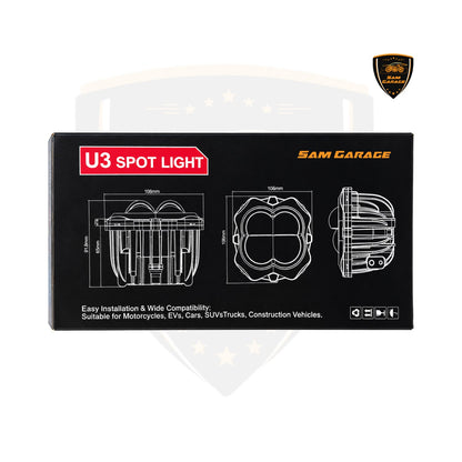 IPH U3 Heavy-Duty Auxiliary Light