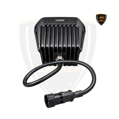 LIU HJG AUX 10 – 40W Auxiliary LED Light | 6000K Cool White