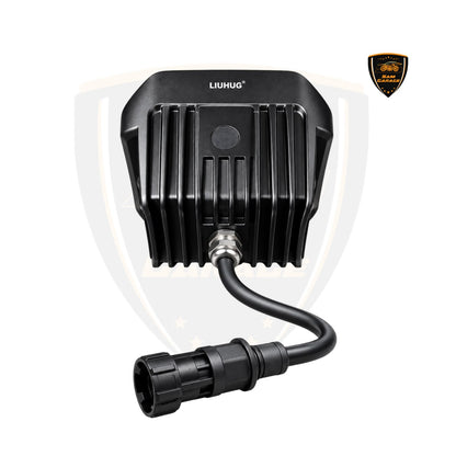 LIU HJG AUX 10 – 40W Auxiliary LED Light | 6000K Cool White