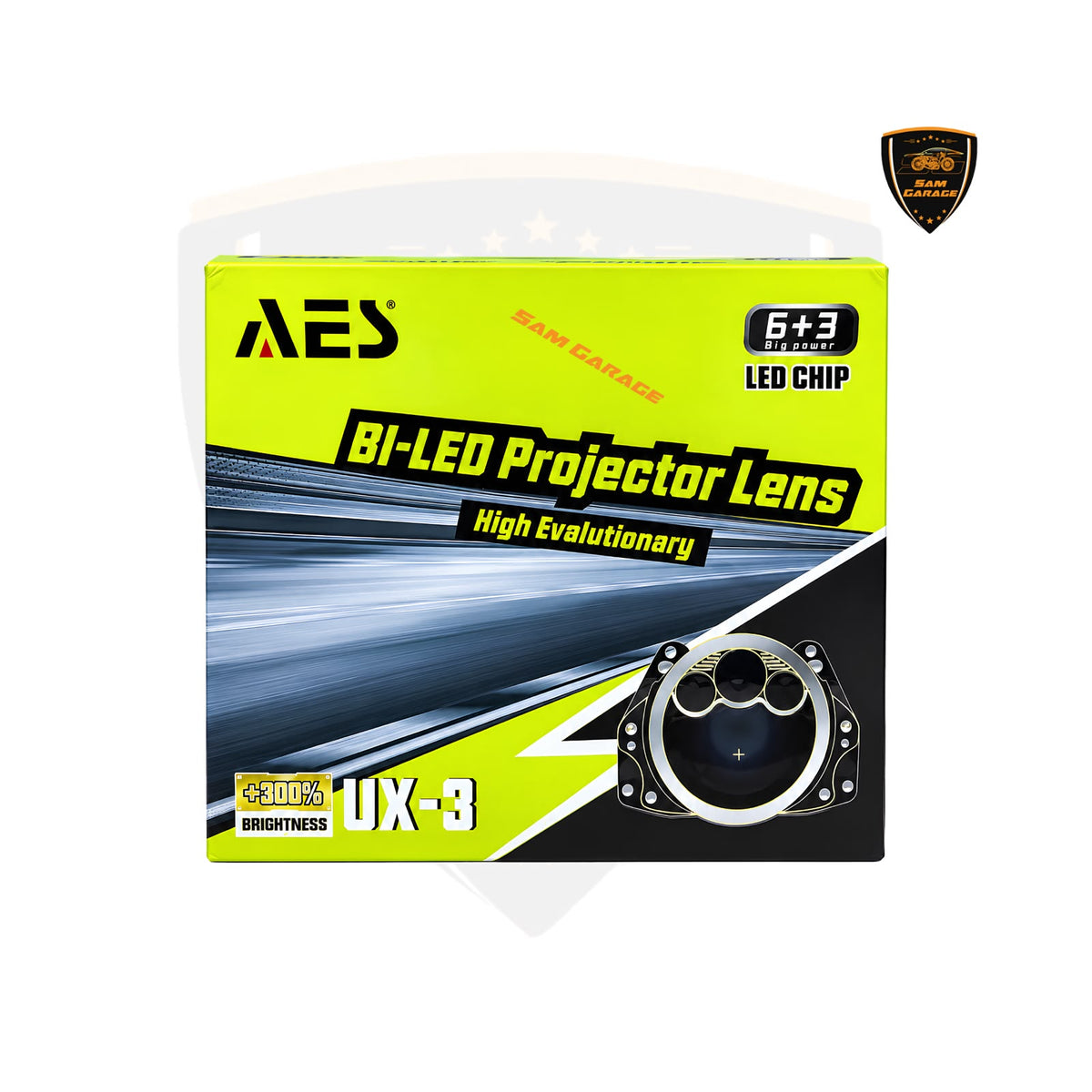 AES UX3 Bi-LED Headlight Projector