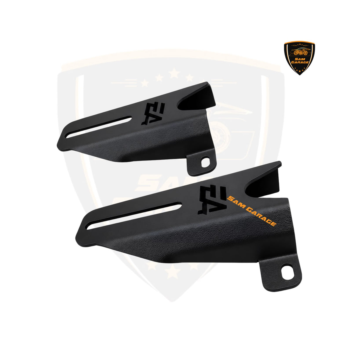 Sam Garage Heavy-Duty Metal Windshield Fog Light Clamp for Mahindra Thar &amp; Thar Roxx