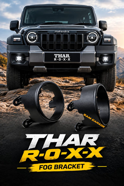 Mahindra Thar Roxx 3-Inch Projector Fog Bracket