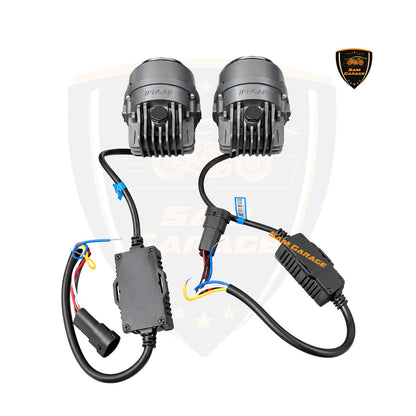 IPH Car M 5172 – 2-Inch Tri-Color Bi-LED Fog Light Projector