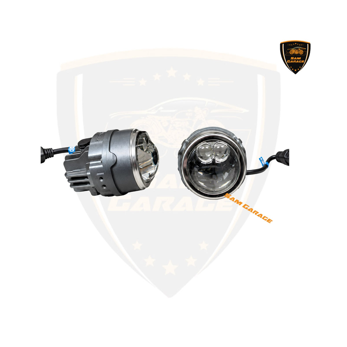 IPH Car M 5172 – 2-Inch Tri-Color Bi-LED Fog Light Projector