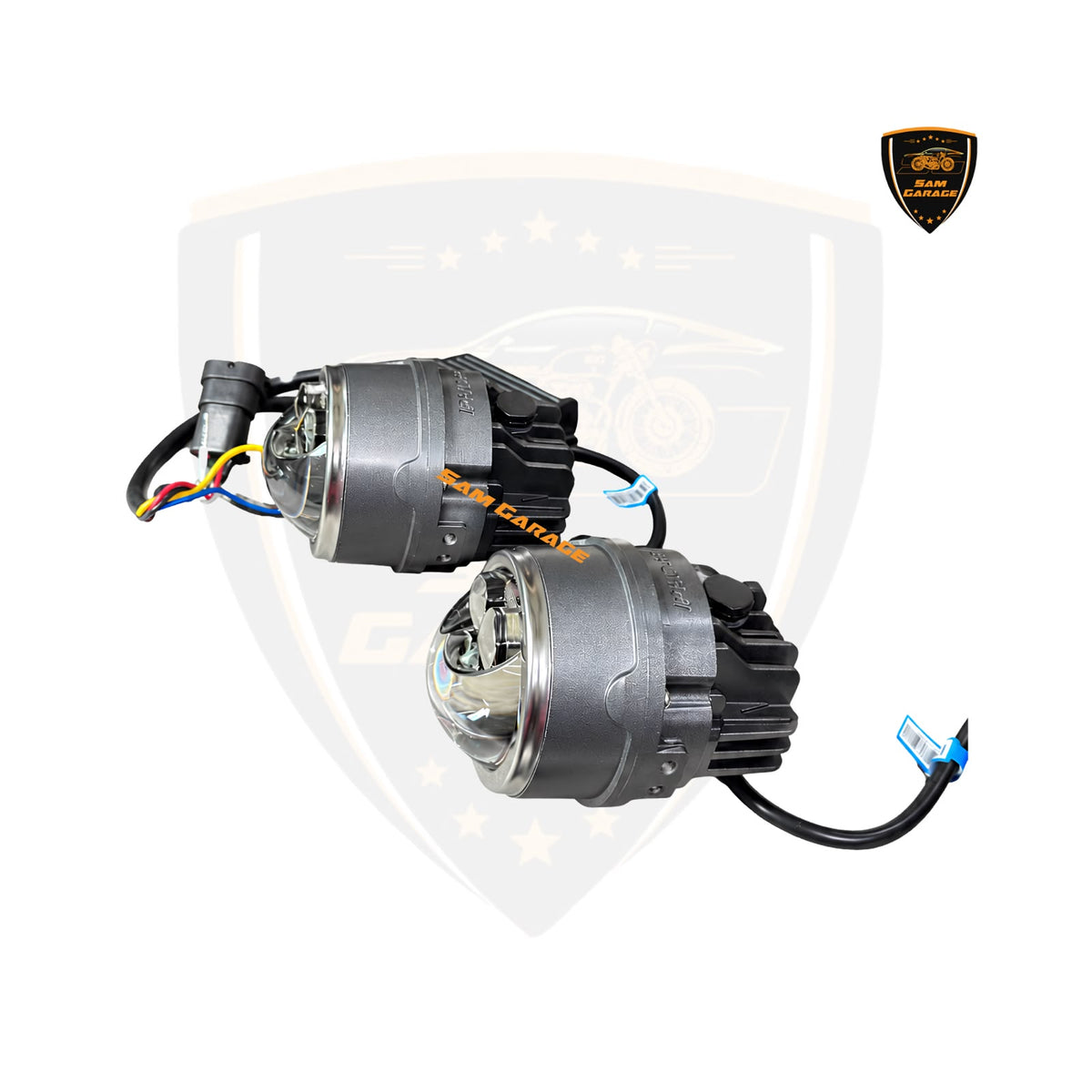 IPH Car M 5172 – 2-Inch Tri-Color Bi-LED Fog Light Projector