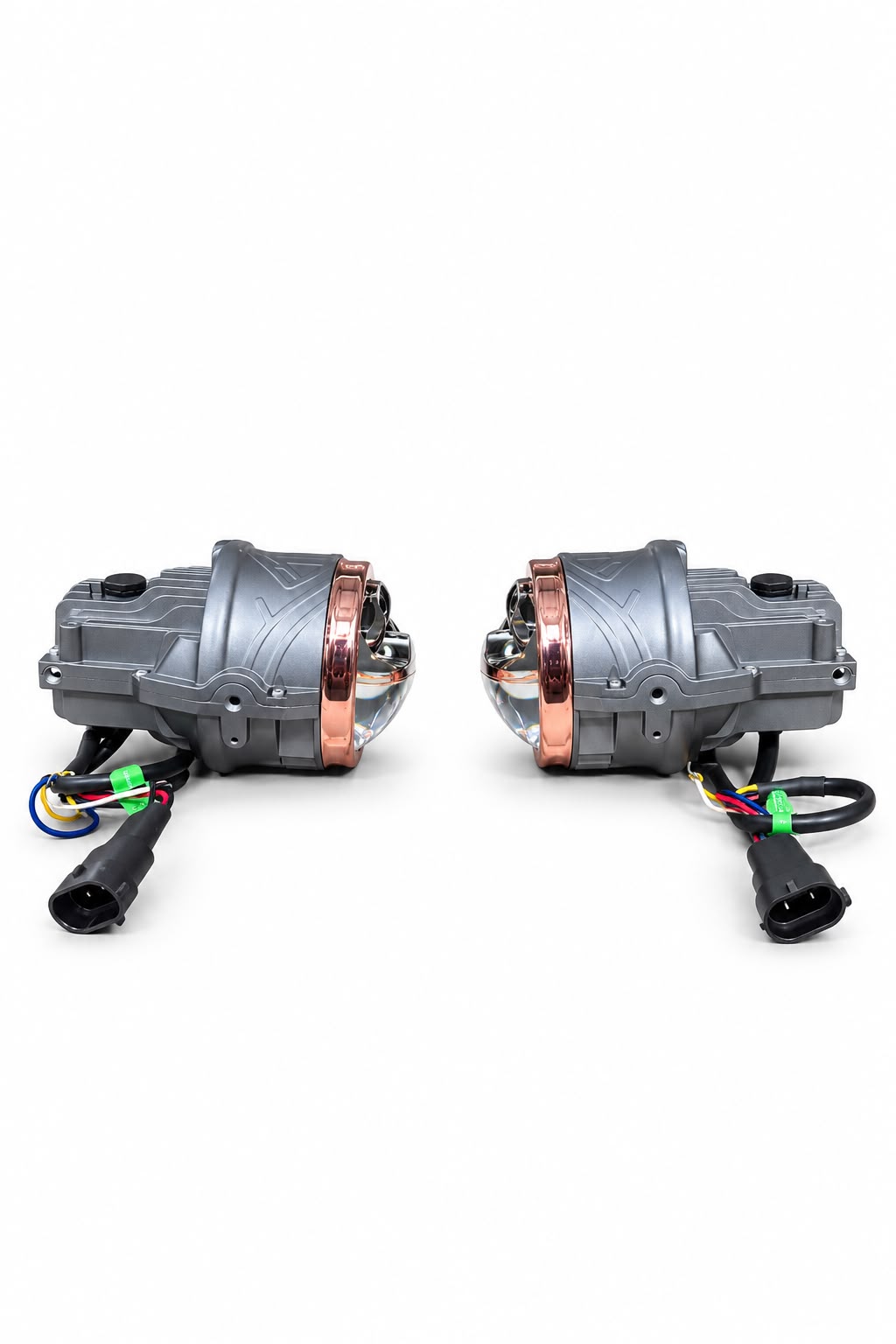 IPH M 6282 3-Inch Tri-Color Bi-LED Projector Fog Lamps