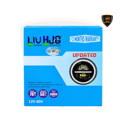 LIU HJG C 198 (7-Inch) LED Headlight – Advanced Projector Lighting