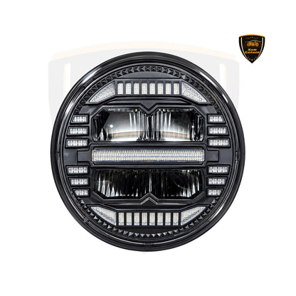 LIU HJG C 198 (7-Inch) LED Headlight – Advanced Projector Lighting