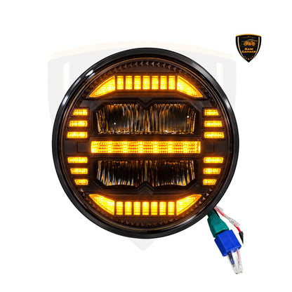 LIU HJG C 198 (7-Inch) LED Headlight – Advanced Projector Lighting