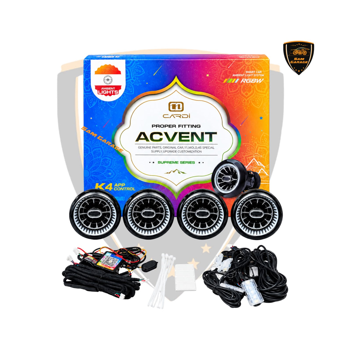 Cardi K4 Supreme Series AC Vents &amp; Footlights – 2026 Edition