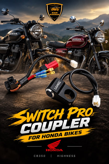Switch Pro Coupler for Honda CB350 &amp; Honda H’ness CB350