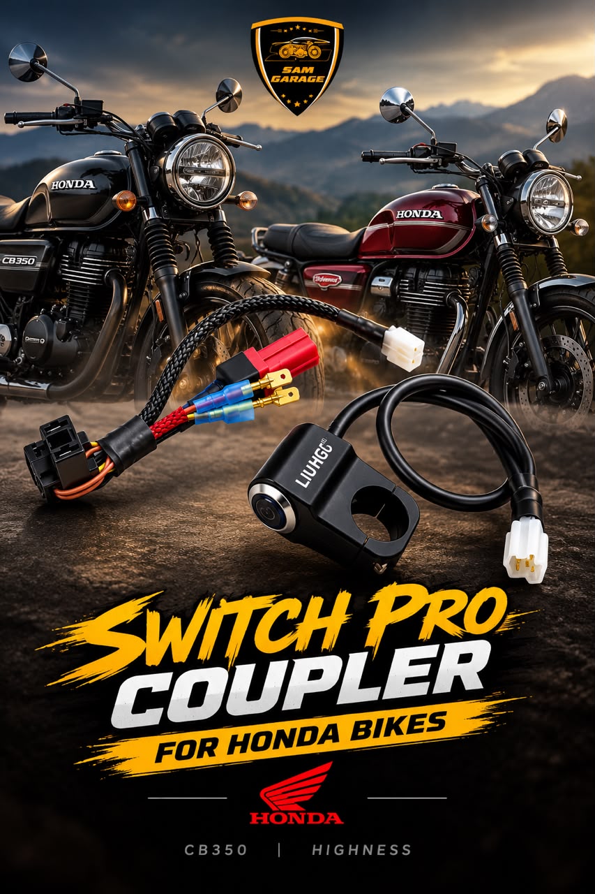Switch Pro Coupler for Honda CB350 &amp; Honda H’ness CB350
