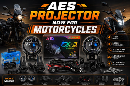 AES FX 3 Combo For Motorcycle